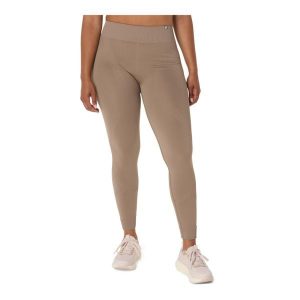 Damskie legginsy Asics Nagino Flex. Brązowe legginsy ASICS, bez wzorów, z materiału. Za 336,00 zł.