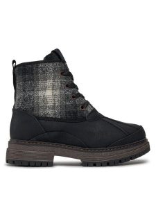 Roxy Trapery ARJB700743 Czarny. Czarne buty zimowe Roxy, ze skóry, bez obcasa, bez zapięcia. Za 579,99 zł.