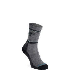 Skarpety merino Smartwool Everyday Forest Loot 2 Crew Socks. Szare skarpetki Smartwool, bez wzorów. Za 83,99 zł.