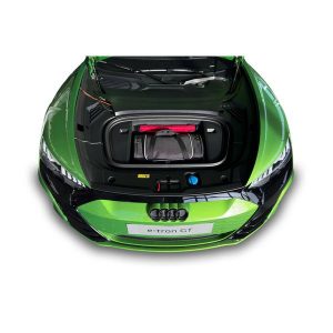 Torby Do Bagażnika Audi E-Tron Gt Ev 2021+ 2Szt Kjust. Czarne torby podróżne i sportowe KJUST, bez wzorów. Za 260,00 zł.