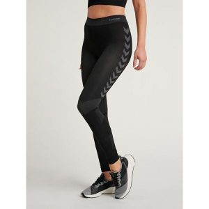 Damskie legginsy Hummel Seamless. Białe legginsy Hummel, bez wzorów, z materiału. Za 100,00 zł.