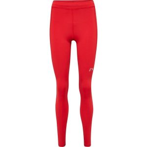 Damskie legginsy Newline core. Czerwone legginsy Newline, bez wzorów, z dzianiny. Za 201,70 zł.
