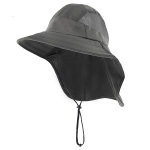 Kapelusz z ochroną na kark Viking Tatlow. Szare kapelusze Viking, bez wzorów, sportowe. Za 129,90 zł.