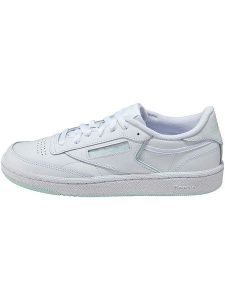 Reebok Skórzane sneakersy "Club C 85" w kolorze białym rozmiar: 37. Białe trampki Reebok, bez wzorów, bez zapięcia. Za 228,38 zł.