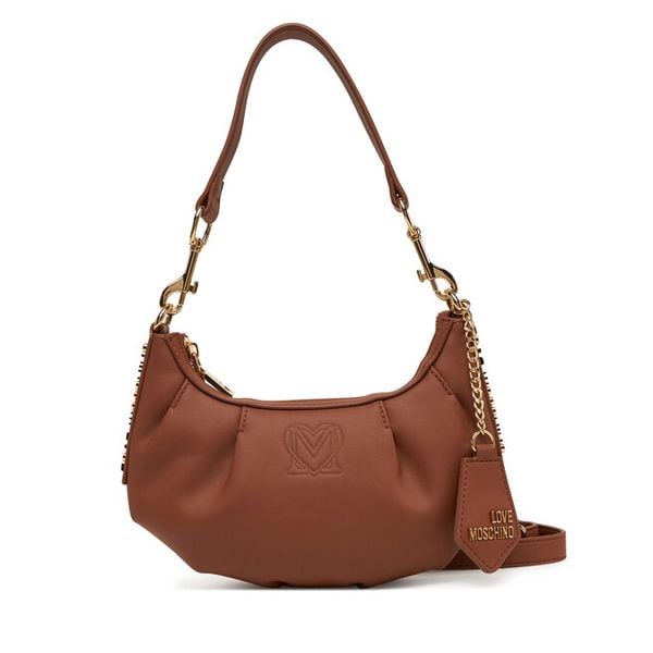 Torebka LOVE MOSCHINO. Brązowe torebki klasyczne LOVE MOSCHINO, bez wzorów, bez dodatków. Za 579,99 zł.