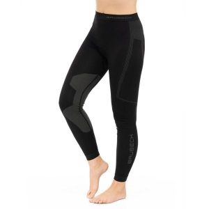 Legginsy termoaktywne Damskie Brubeck DRY. Czarne legginsy Brubeck, bez wzorów, z dzianiny, długie. Za 109,99 zł.