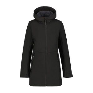Icepeak Alamosa Softshelljacke Damen. Czarne kurtki Icepeak, na wiosnę, bez wzorów, bez kaptura. W wyprzedaży za 475,10 zł.