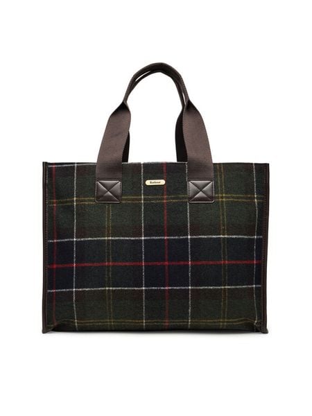 Barbour Torebka Turnberry Tartan LBA0424OL91 Zielony. Zielone torebki klasyczne Barbour, bez wzorów, z materiału, bez dodatków. Za 489,99 zł.
