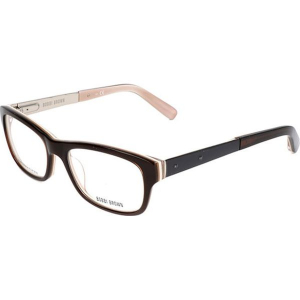 Oprawki "THE BIANCA" w kolorze ciemnobrązowym. Brązowe okulary przeciwsłoneczne marki Porsche Design, Bobbi Brown. W wyprzedaży za 149,95 zł.