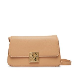 Torebka Armani Exchange. Brązowe listonoszki Armani Exchange, bez wzorów, bez dodatków. Za 539,99 zł.