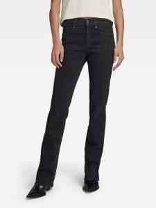 G-Star Dżinsy "Noxer" - Bootcut fit - w kolorze czarnym rozmiar: W25/L30. Czarne jeansy G-Star, z aplikacjami. Za 149,31 zł.