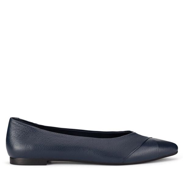 Baleriny Lasocki. Niebieskie balerinki Lasocki, bez wzorów, bez obcasa, bez zapięcia. Za 169,99 zł.