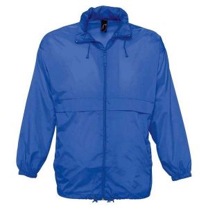 Wiatrówka Unisex Surf Dla Dorosłych. Białe kurtki SOL'S, l, bez wzorów, bez kaptura. Za 95,99 zł.