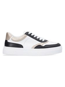 Liu Jo Sneakersy w kolorze złoto-biało-czarnym rozmiar: 36. Białe trampki Liu Jo, bez wzorów, bez zapięcia. Za 158,47 zł.