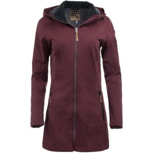 Kurtka Softshell Pukalani 40 dla Kobiet: Wiatroszczelna i Oddychająca. Brązowe kurtki Icepeak, bez wzorów, z softshellu, bez kaptura. Za 397,99 zł.