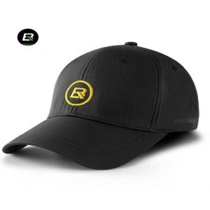 Czapka z daszkiem sportowa ROCKBROS (LF8041-3). Czarne czapki ROCKBROS, bez wzorów, z bawełny, sportowe. Za 75,00 zł.