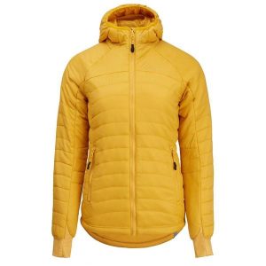 Kurtka narciarska damska Silvini Cesi. Brązowe kurtki SILVINI, xs, bez wzorów, z puchu, z kapturem. Za 514,00 zł.