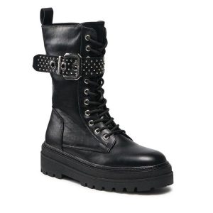 Trzewiki Jenny Fairy. Czarne botki Jenny Fairy, bez wzorów, bez obcasa, na koturnie, bez zapięcia. Za 119,97 zł.