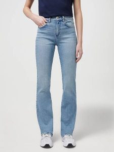 Wrangler Dżinsy "Souhteast" - Bootcut - w kolorze błękitnym rozmiar: W32/L34. Niebieskie jeansy Wrangler, z aplikacjami. Za 171,28 zł.