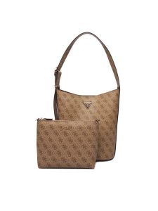 Guess Torebka HWSG69 74040 Brązowy. Brązowe torebki klasyczne Guess, z aplikacjami, ze skóry, bez dodatków. Za 679,99 zł.