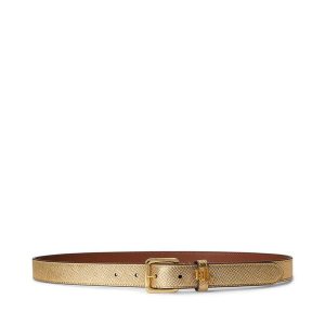 Pasek LAUREN RALPH LAUREN. Żółte paski Lauren Ralph Lauren, bez wzorów. Za 321,99 zł.