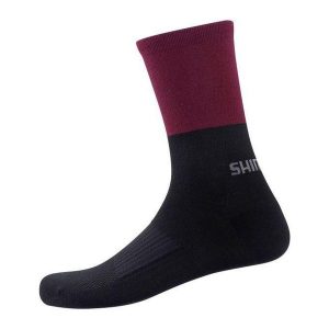 Skarpetki rowerowe Shimano Tall Wool Socks. Brązowe skarpetki Shimano, bez wzorów. W wyprzedaży za 75,15 zł.