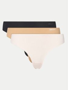DKNY Komplet stringów DK5026BP3 Biały. Białe komplety bielizny DKNY, bez wzorów, z syntetyku. Za 129,99 zł.