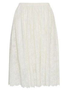 MOSS COPENHAGEN Spódnica "Dorota" w kolorze kremowym rozmiar: M. Brązowe spódnice Moss Copenhagen, na co dzień, m, bez wzorów, z bawełny, maxi. Za 162,49 zł.