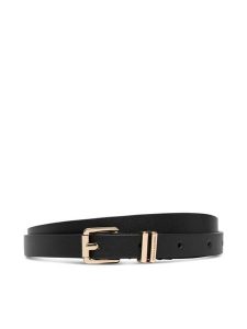 Tommy Hilfiger Pasek Th Square 1.5 AW0AW18693 Czarny. Czarne paski TOMMY HILFIGER, bez wzorów, ze skóry. Za 189,99 zł.