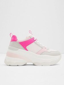 Aldo Sneakersy w kolorze jasnoróżowo-różowym rozmiar: 41. Różowe trampki ALDO, bez wzorów, bez zapięcia. Za 173,99 zł.