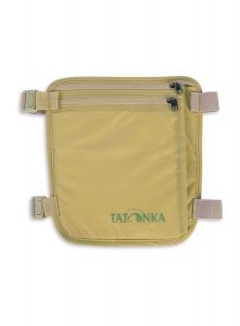 Saszetka Tatonka Skin Secret Pocket - natural. Brązowe nerki i saszetki Tatonka, bez wzorów, z materiału. Za 73,99 zł.