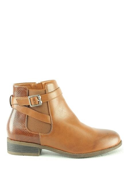 Sixth Sens Botki w kolorze jasnobrązowym rozmiar: 36. Brązowe botki Sixth Sens, bez wzorów, z materiału, bez obcasa, bez zapięcia. Za 83,22 zł.