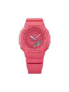 G-Shock Zegarek GMA-P2100-4AER Czerwony. Czerwone, analogowe zegarki G-SHOCK. Za 399,99 zł.