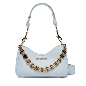 Torebka LOVE MOSCHINO. Niebieskie torebki klasyczne LOVE MOSCHINO, bez wzorów, bez dodatków. Za 669,99 zł.