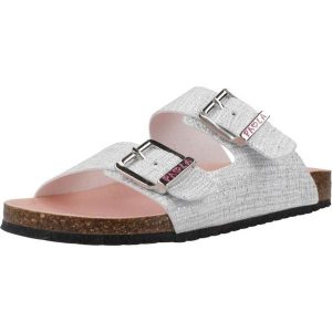 Sandały PABLOSKY 883203P Srebrny. Szare buty trekkingowe PABLOSKY, z tkaniny, bez zapięcia. Za 238,99 zł.