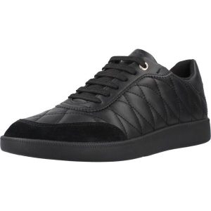 Buty GEOX D MELEDA Czarny. Czarne buty trekkingowe Geox, ze skóry, bez zapięcia. Za 364,99 zł.