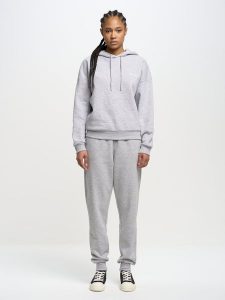Bluza damska z kapturem szara Megan 901/ Foxie 901. Szare bluzy Big Star, l, bez wzorów, z dresówki, z kapturem. W wyprzedaży za 199,99 zł.