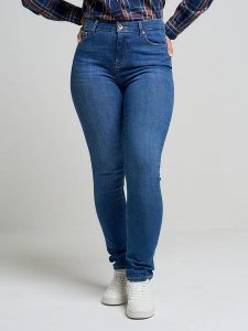 BIG STAR Dżinsy "Katrina" - Slim fit - w kolorze niebieskim rozmiar: W30/L34. Niebieskie jeansy Big Star, z aplikacjami, z podwyższonym stanem. Za 137,10 zł.