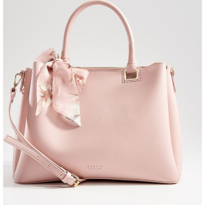 Torebka city bag z apaszką - Różowy. Apaszki i chusty marki Mohito. Za 139,99 zł.