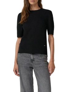 S.Oliver Sweter w kolorze czarnym rozmiar: 40. Czarne swetry oversize s.Oliver, s, bez wzorów, bez ramiączek. Za 78,66 zł.