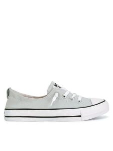 Converse Trampki Chuck Taylor All Star Shoreline Slip 537082C Szary. Szare trampki Converse, bez wzorów, z materiału, bez zapięcia. Za 199,99 zł.