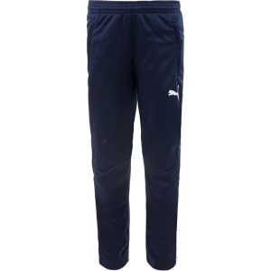 PUMA JR Spodnie Sportowe - Komfort i Swoboda Ruchu. Niebieskie spodnie dresowe Puma, bez wzorów, z poliesteru. Za 170,99 zł.