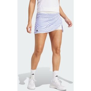 Spódnica damskie adidas Club Graphic Skirt. Niebieskie koszulki sportowe ADIDAS, bez wzorów, z poliesteru, bez ramiączek. Za 190,00 zł.