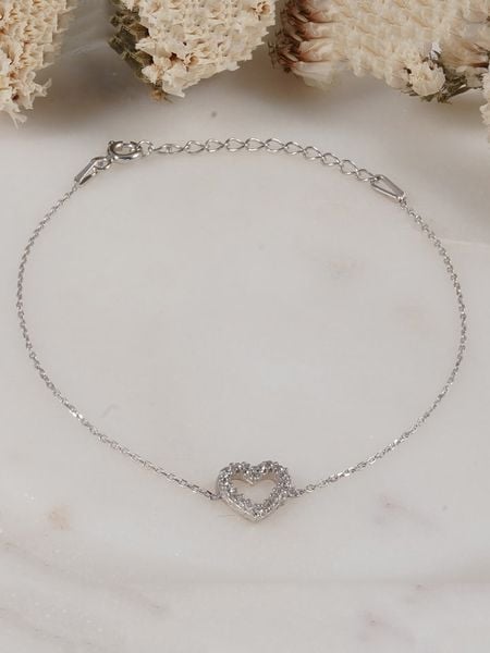 Heliophilia Srebrna bransoletka rozmiar: onesize. Szare bransoletki Heliophilia, srebrne. Za 56,99 zł.