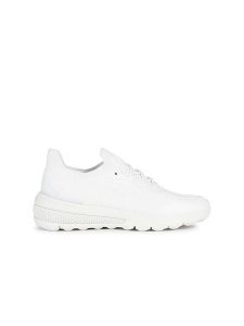 Geox Sneakersy "Spherica Actif" w kolorze białym rozmiar: 41. Białe trampki Geox, bez wzorów, bez zapięcia. Za 320,63 zł.