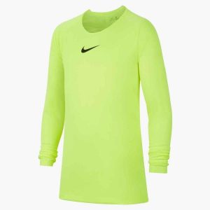 Koszulka Termoaktywna Juniorska Nike First Layer. Zielone koszule nocne Nike, bez wzorów, bez ramiączek. Za 97,90 zł.