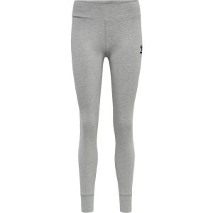 Damskie legginsy bawełniane Hummel Move Grid. Szare legginsy Hummel, bez wzorów, z bawełny. Za 177,50 zł.