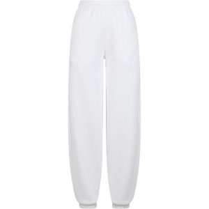 Damskie spodnie dresowe Urban Classics. Białe spodnie dresowe Urban Classics, bez wzorów, z dresówki. Za 206,00 zł.