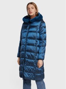 CMP Płaszcz zimowy 32K3086F Niebieski Regular Fit. Niebieskie kurtki CMP, na zimę, bez wzorów, z syntetyku, bez kaptura. Za 539,99 zł.