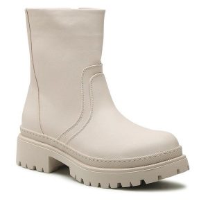 Botki Jenny Fairy. Brązowe botki Jenny Fairy, bez wzorów, bez obcasa, na płaskiej podeszwie, bez zapięcia. Za 101,99 zł.